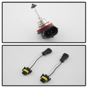 Acura TL Fog Lights - SPYDER - OEM - Yellow - `02-`03