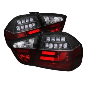 BMW 3 Series LED Tail Lights - SPYDER - Indicator LED - Black - `06-`08 BMW 3 Series LED Tail Lights - SPYDER - Indicator LED - Black - `06-`08