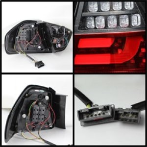 BMW 3 Series LED Tail Lights - SPYDER - Indicator LED - Black - `06-`08 BMW 3 Series LED Tail Lights - SPYDER - Indicator LED - Black - `06-`08
