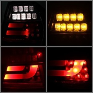 BMW 3 Series LED Tail Lights - SPYDER - Indicator LED - Black - `06-`08 BMW 3 Series LED Tail Lights - SPYDER - Indicator LED - Black - `06-`08