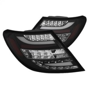 Mercedes-Benz C-Class LED Tail Lights - SPYDER - Black - `11-`14 Mercedes-Benz C-Class LED Tail Lights - SPYDER - Black - `11-`14