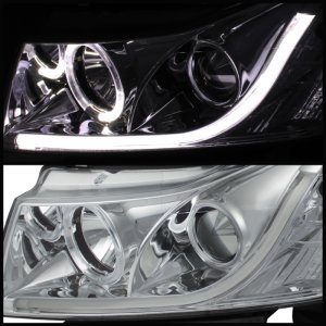 Chevrolet Cruze Headlights - SPYDER - DRL Projector Light Tube - Chrome - `11-`14