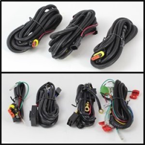 Toyota FJ Cruiser Fog Lights - SPYDER - With LED Daytime Running Lights - Black - `07-`14