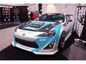 Scion FRS Headlight Set - SPYDER - CCFL Halo DRL LED Projector - Black - `12-`14