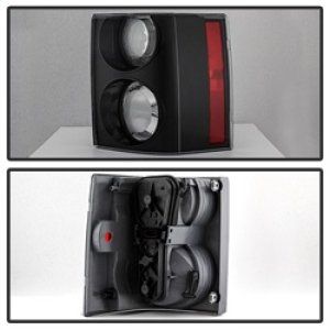 Land Rover Range Rover Tail Lights - Rear - SPYDER - XTune Euro Style - Clear - `06-`09 Land Rover Range Rover Tail Lights - Rear - SPYDER - XTune Euro Style - Clear - `06-`09