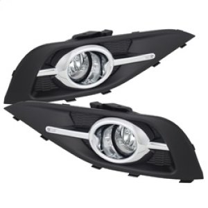Honda CRV Fog Lights - SPYDER - OEM with Switch - Clear - `12-`14