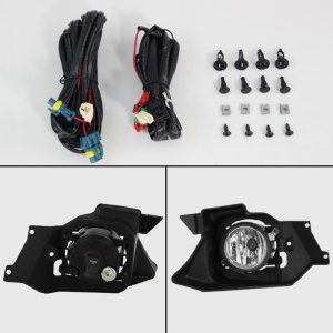 Honda CRV Fog Lights - SPYDER - OEM with Switch - Clear - `12-`14