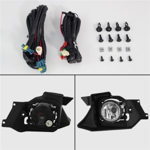 Honda CRV Fog Lights - SPYDER - OEM with Switch - Clear - `12-`14