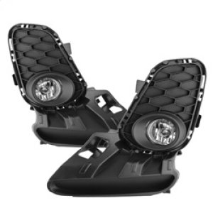 Mazda 3 Fog Lights - SPYDER - OEM W/Switch - Clear - `12-`13