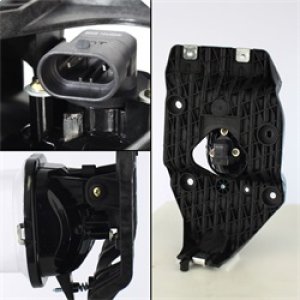 Ford F250 Fog Lights - SPYDER - OEM Style W/Switch - Clear - `11-`16