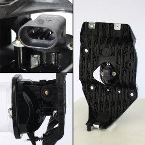 Ford F450 Fog Lights - SPYDER - OEM Style W/Switch - Clear - `11-`16