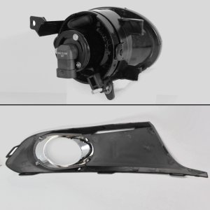 Volkswagen Jetta Fog Lights - SPYDER - OEM Style w/Switch - Clear - `11-`14