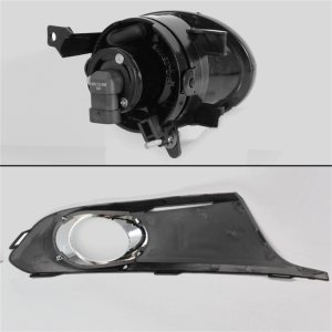Volkswagen Jetta Fog Lights - SPYDER - OEM Style w/Switch - Clear - `11-`14