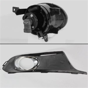 Volkswagen Jetta Fog Lights - SPYDER - OEM Style w/Switch - Clear - `11-`14