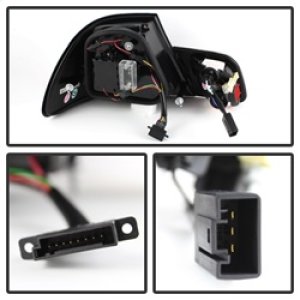 BMW 3-Series E46 Tail Lights - Rear - SPYDER - Light Bar Style LED - Black - `04-`06 BMW 3-Series E46 Tail Lights - Rear - SPYDER - Light Bar Style LED - Black - `04-`06