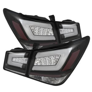 Chevrolet Cruze LED Tail Lights - SPYDER - Light Bar - Black - `11-`14