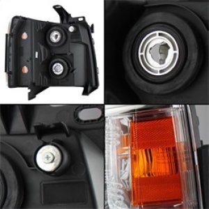 Chevrolet Silverado Headlights - Front - SPYDER - xTune Crystal - Chrome - `07-`13 Chevrolet Silverado Headlights - Front - SPYDER - xTune Crystal - Chrome - `07-`13