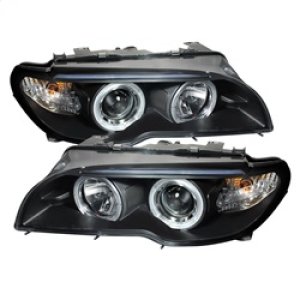 BMW 3 Series Headlights - SPYDER - Projector LED Halo - Black - `04-`06 BMW 3 Series Headlights - SPYDER - Projector LED Halo - Black - `04-`06