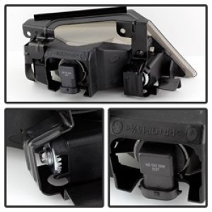 Honda Odyssey Fog Lights - SPYDER - OEM w/Switch - Smoked - `05-`07