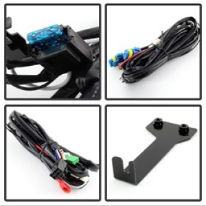 Honda Odyssey Fog Lights - SPYDER - OEM w/Switch - Smoked - `05-`07