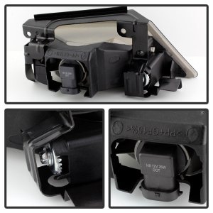 Honda Odyssey Fog Lights - SPYDER - OEM w/Switch - Smoked - `05-`07