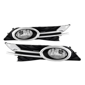 Honda Odyssey Fog Lights - SPYDER - OEM w/Switch - Clear - `15-`16