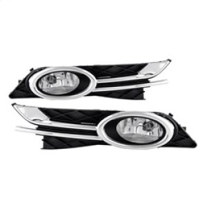 Honda Odyssey Fog Lights - SPYDER - OEM w/Switch - Clear - `15-`16
