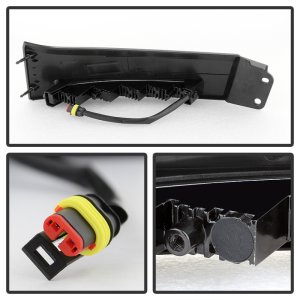 Toyota Tundra Daytime Running Lights - SPYDER - XSP-X Model Look - Black - `07-`13