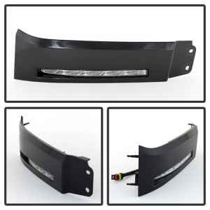 Toyota Tundra Daytime Running Lights - SPYDER - XSP-X Model Look - Black - `07-`13