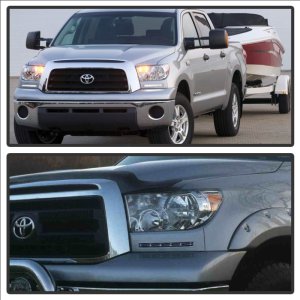 Toyota Tundra Daytime Running Lights - SPYDER - XSP-X Model Look - Black - `07-`13
