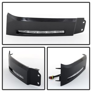 Toyota Tundra Daytime Running Lights - SPYDER - XSP-X Model Look - Black - `07-`13
