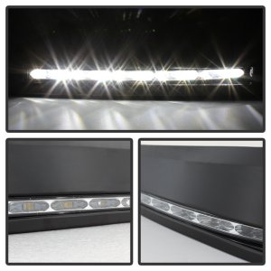 Toyota Tundra Daytime Running Lights - SPYDER - XSP-X Model Look - Black - `07-`13