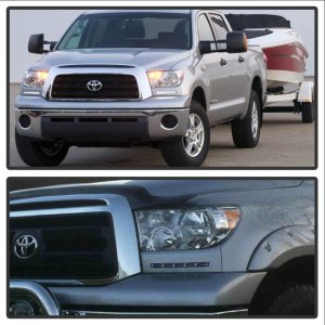 Toyota Tundra Daytime Running Lights - SPYDER - XSP-X Model Look - Silver - `07-`13
