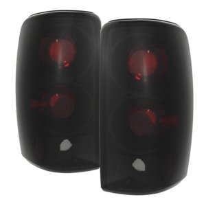 Chevrolet Suburban Tail Lights - SPYDER - Euro Style - Black Smoke - `00-`06