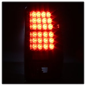 Chevrolet Suburban LED Tail Lights - SPYDER - Black Smoke - `00-`06