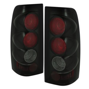 Chevrolet Silverado 1500 Tail Lights - SPYDER - Euro Style - Black Smoke - `03-`06