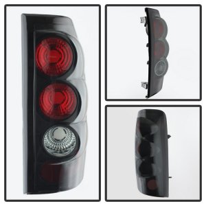 Chevrolet Silverado 1500 Tail Lights - SPYDER - Euro Style - Black Smoke - `03-`06