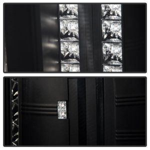 Chevrolet Silverado LED Tail Lights - SPYDER - Black Smoke - `07-`13