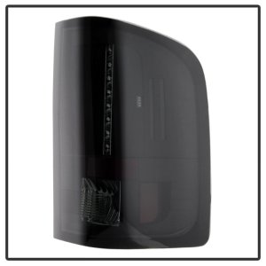 Chevrolet Silverado LED Tail Lights - SPYDER - Black Smoke - `07-`13