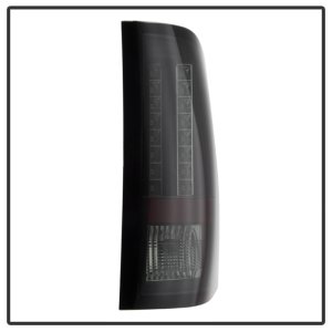 Chevrolet Silverado LED Tail Lights - SPYDER - Black Smoke - `07-`13