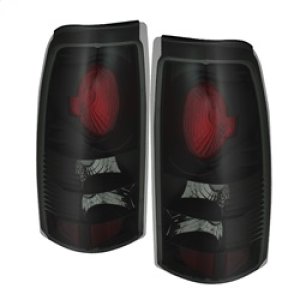 Chevrolet Silverado 1500 Tail Lights - SPYDER - Euro Style - Black Smoke - `99-`02