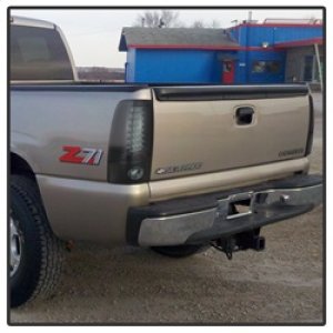 Chevrolet Silverado 1500 LED Tail Lights - SPYDER - Black Smoke - `99-`02