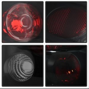 Chevrolet Silverado Stepside Tail Lights - SPYDER - Euro Style - Black Smoke - `99-`04