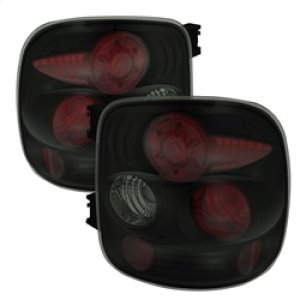 Chevrolet Silverado Stepside Tail Lights - SPYDER - Euro Style - Black Smoke - `99-`04