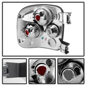 Chevrolet Silverado Stepside Tail Lights - SPYDER - Euro Style - Black Smoke - `99-`04