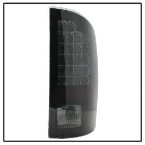 Dodge Ram 1500 LED Tail Lights - SPYDER - Black Smoke - `07-`08