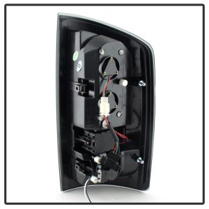 Dodge Ram 2500 LED Tail Lights - SPYDER - Black Smoke - `07-`09