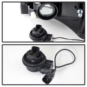 Dodge Ram 3500 LED Tail Lights - SPYDER - Black Smoke - `07-`09