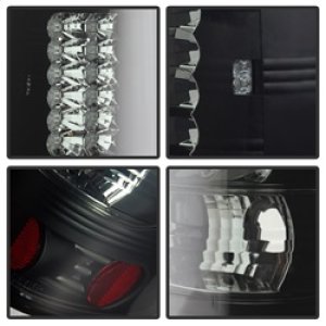 Ford F150 LED Tail Lights - SPYDER - Black Smoke - `04-`08