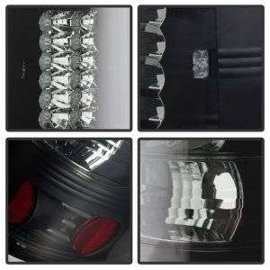 Ford F150 LED Tail Lights - SPYDER - Black Smoke - `04-`08